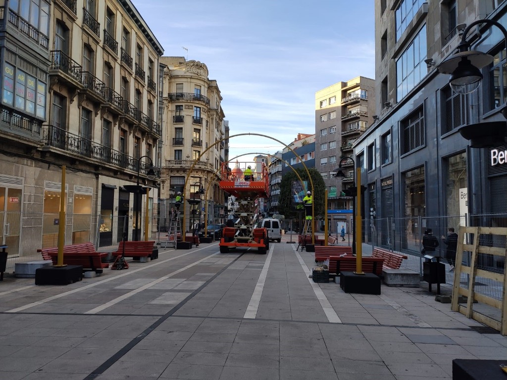 Iluminación Gijón - Oviedo
